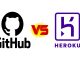 GitHub vs Heroku